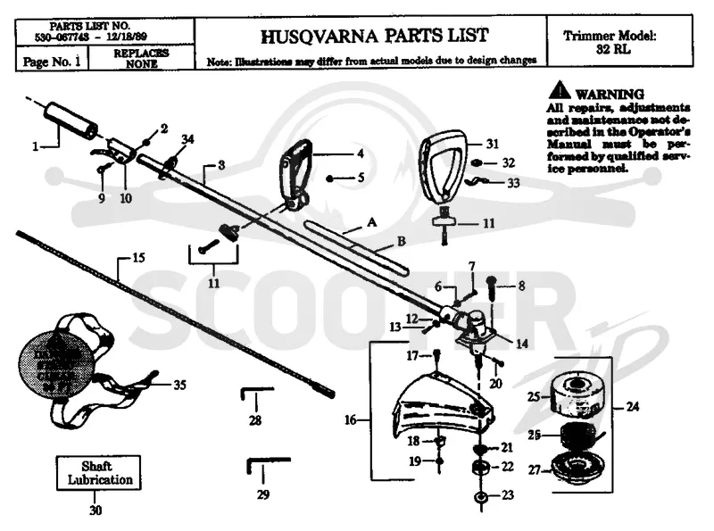 SHAFT & HANDLE