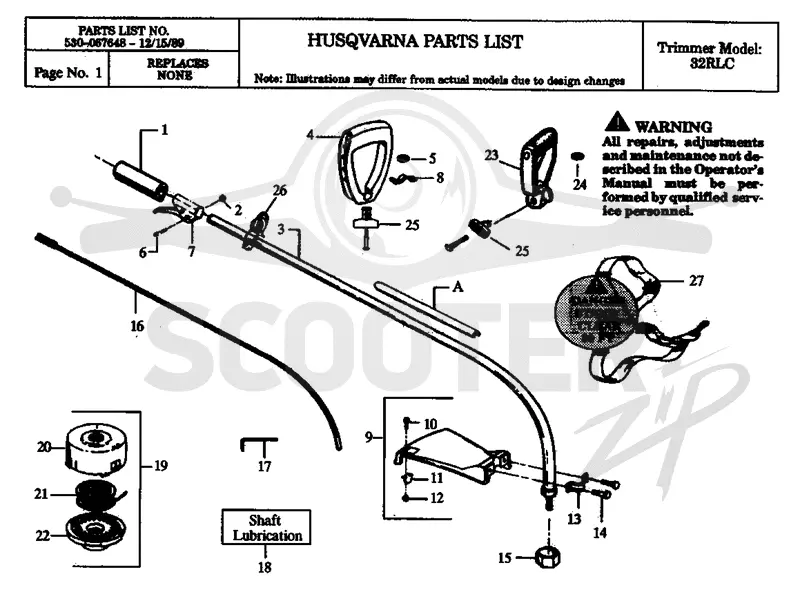 SHAFT & HANDLE
