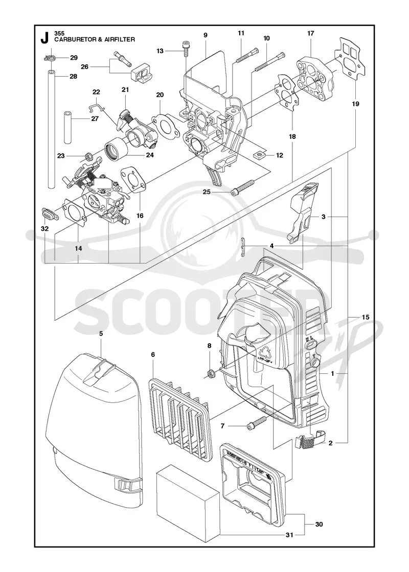 CARBURETOR & AIR FILTER