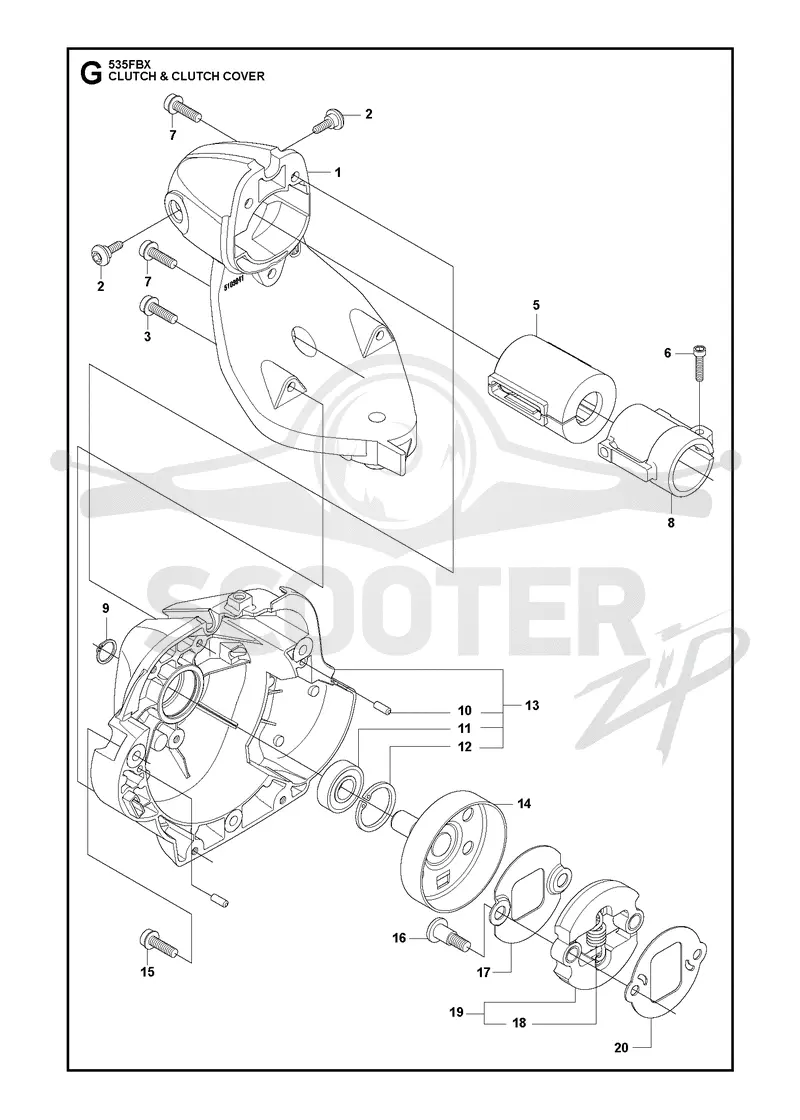 CLUTCH COVER