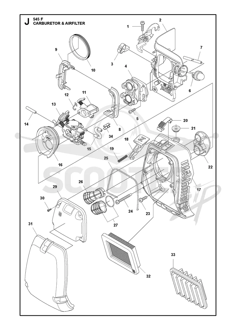 CARBURETOR & AIR FILTER