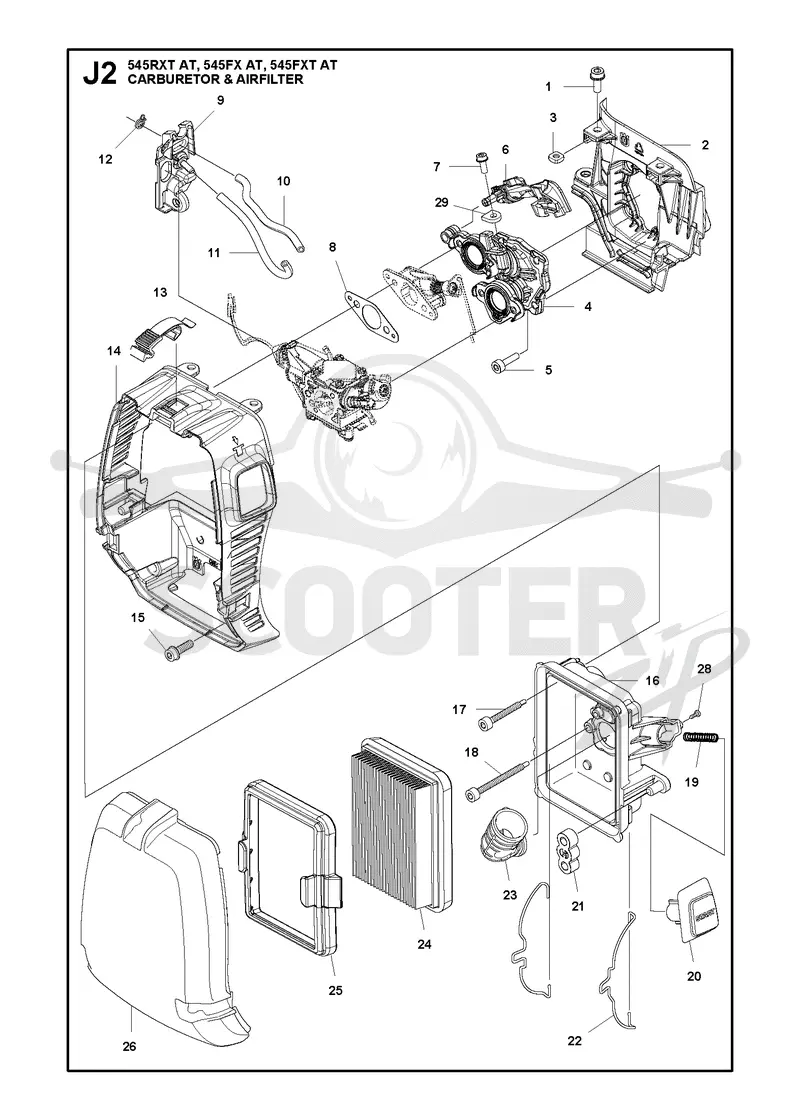 CARBURETOR & AIR FILTER