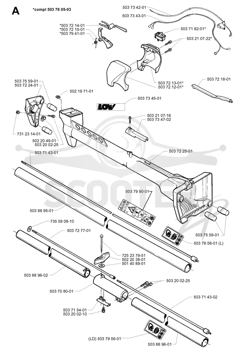 SHAFT & HANDLE