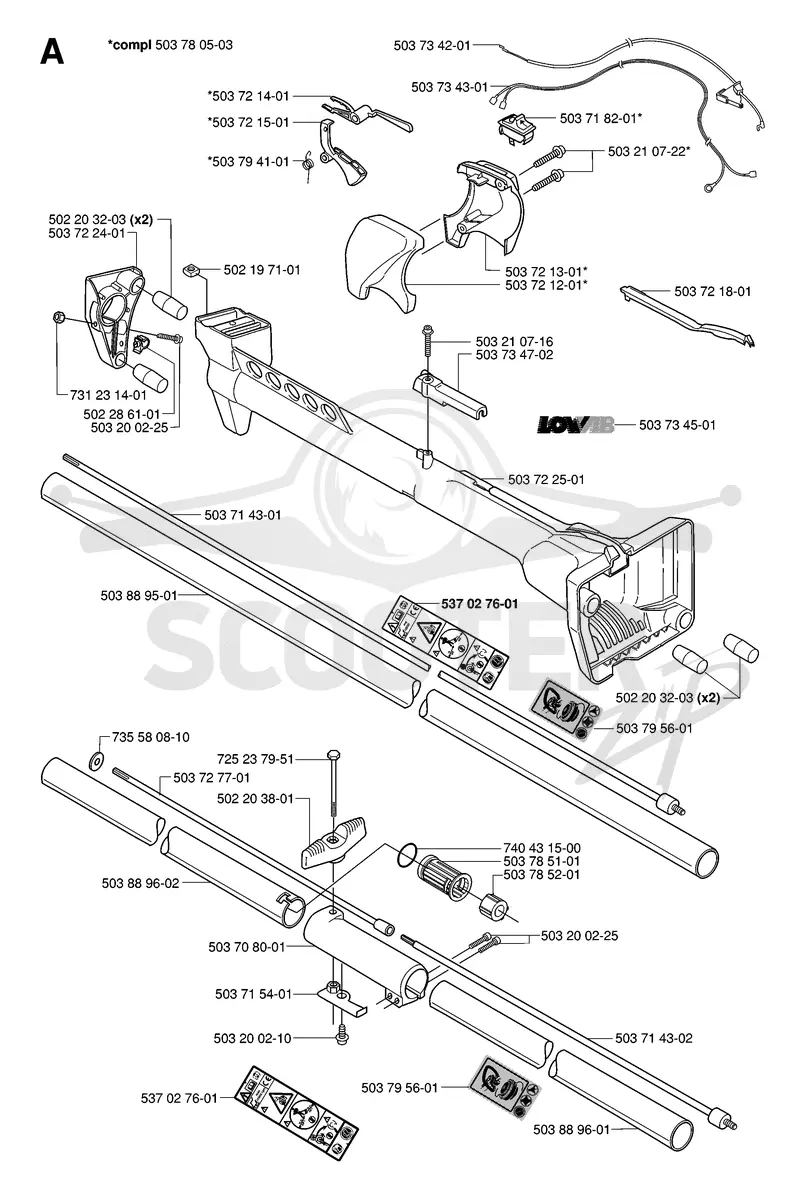 SHAFT & HANDLE