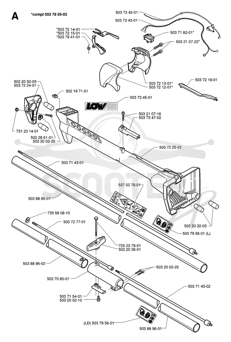 SHAFT & HANDLE