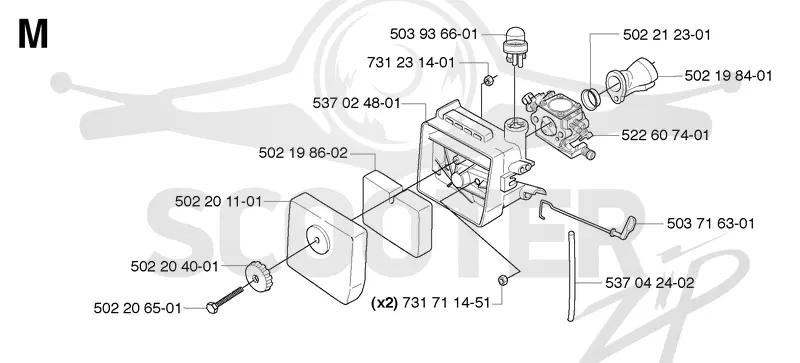 CARBURETOR & AIR FILTER
