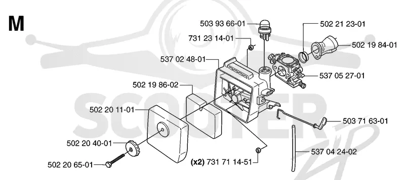 CARBURETOR & AIR FILTER