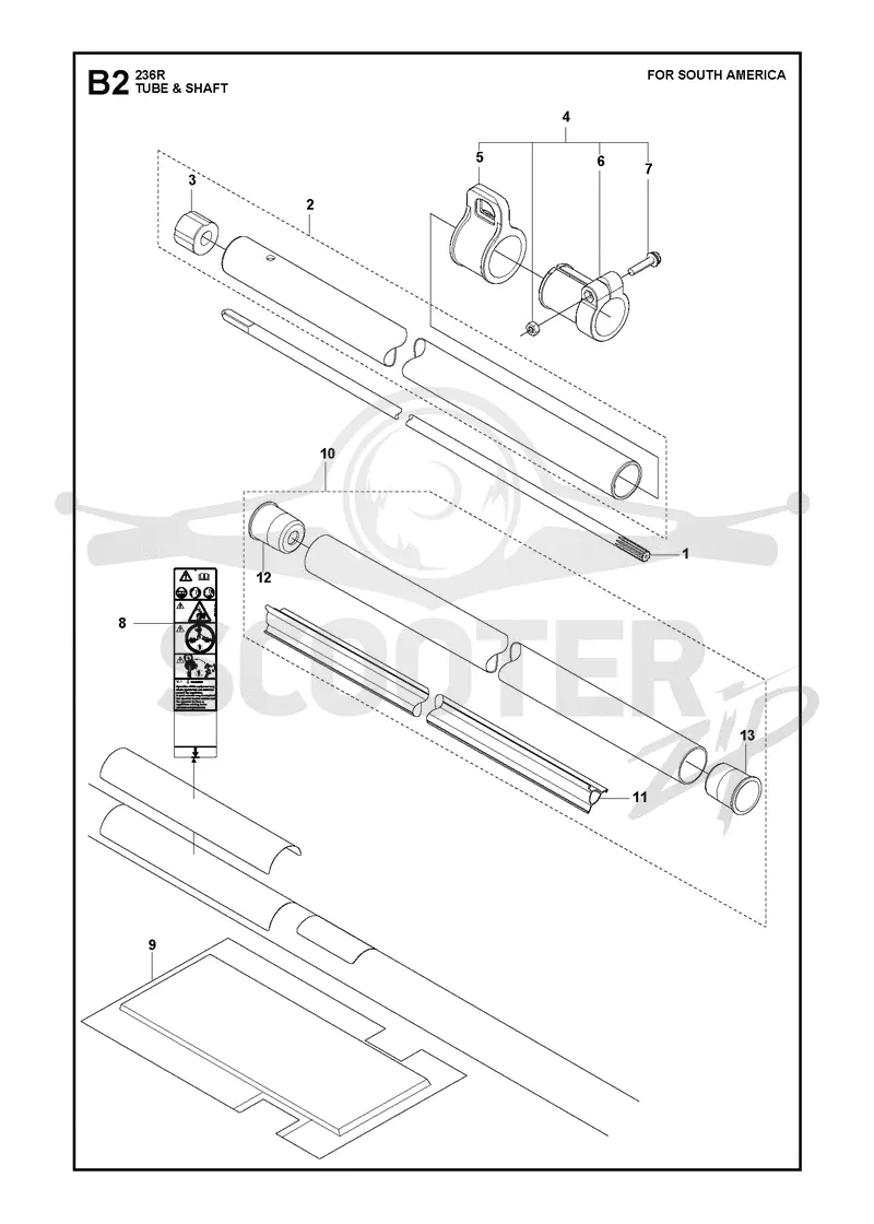 TUBE & SHAFT for South America