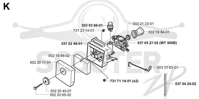 CARBURETOR & AIR FILTER