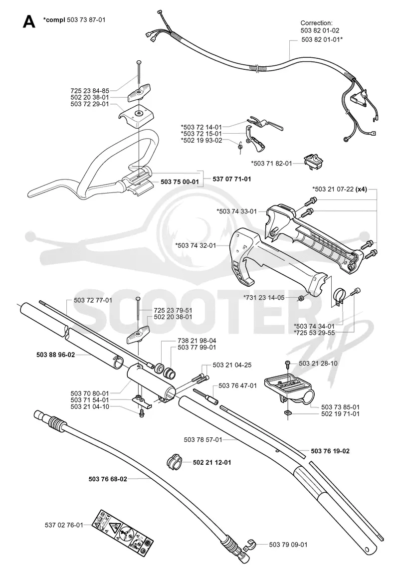 SHAFT & HANDLE