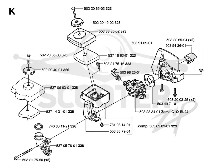 CARBURETOR & AIR FILTER