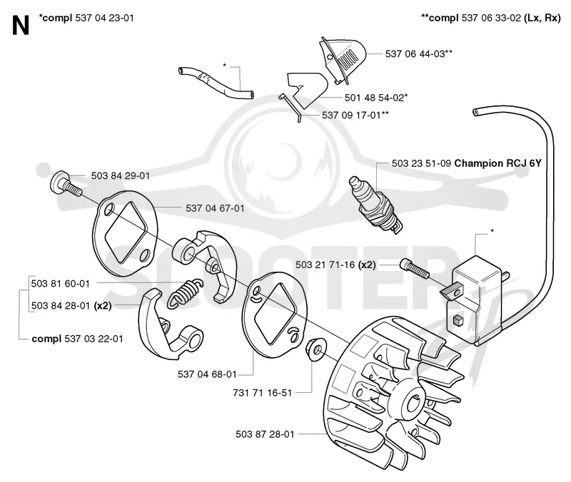 IGNITION SYSTEM & CLUTCH