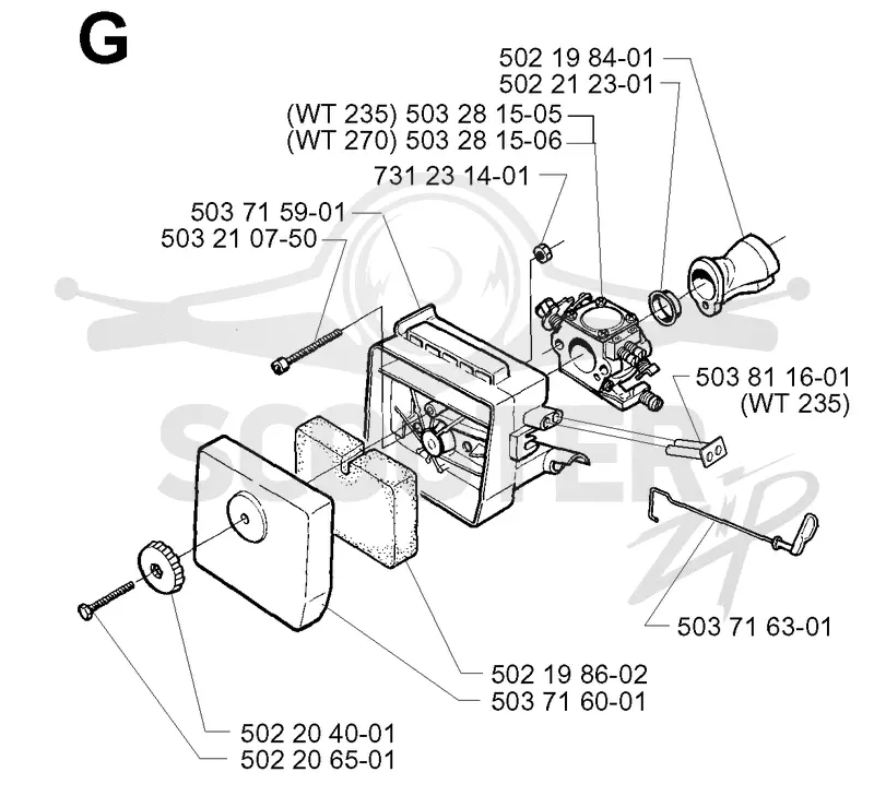 CARBURETOR & AIR FILTER