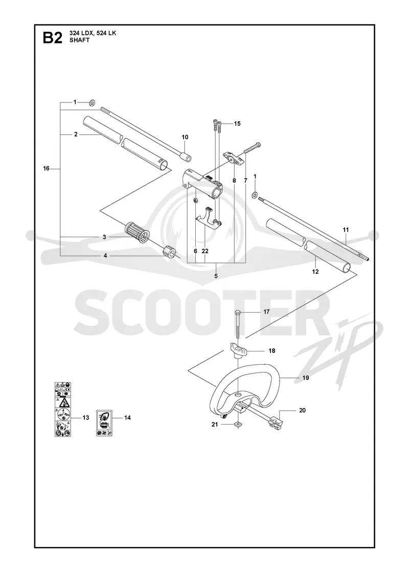 SHAFT & HANDLE