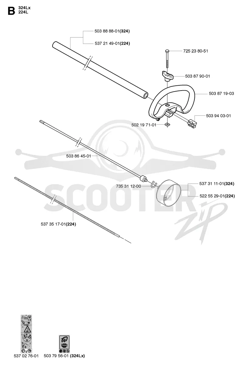 SHAFT & HANDLE