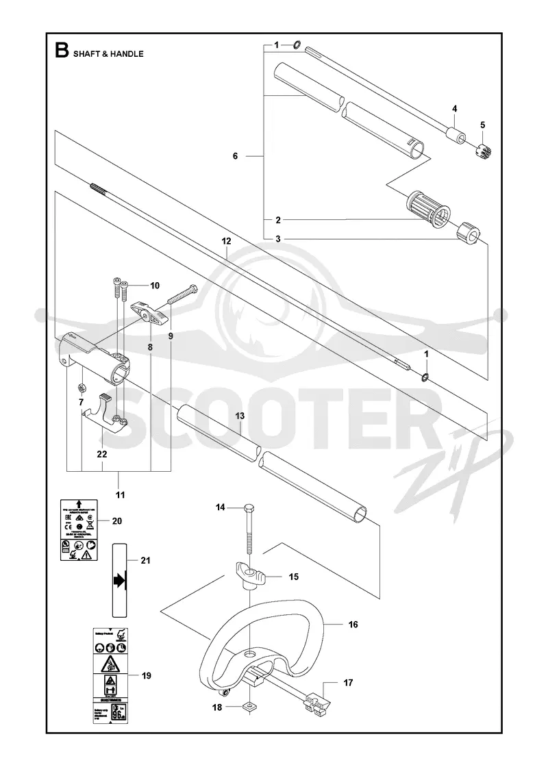 SHAFT & HANDLE