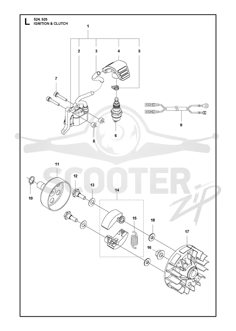 IGNITION SYSTEM & CLUTCH