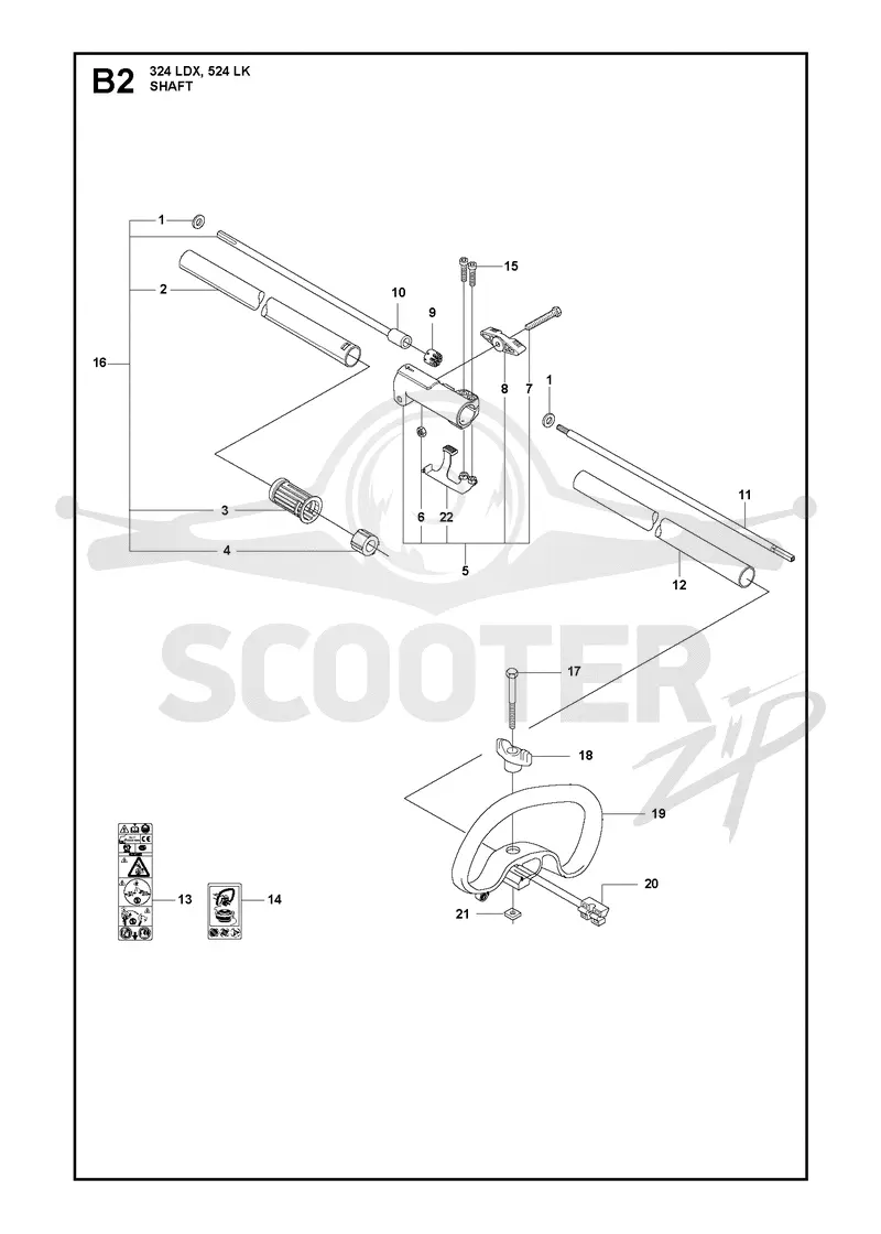 SHAFT & HANDLE