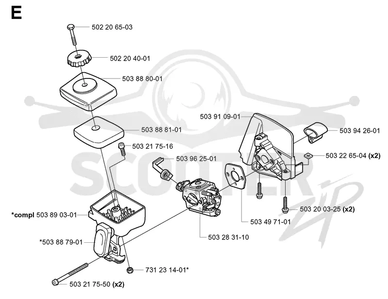 CARBURETOR & AIR FILTER