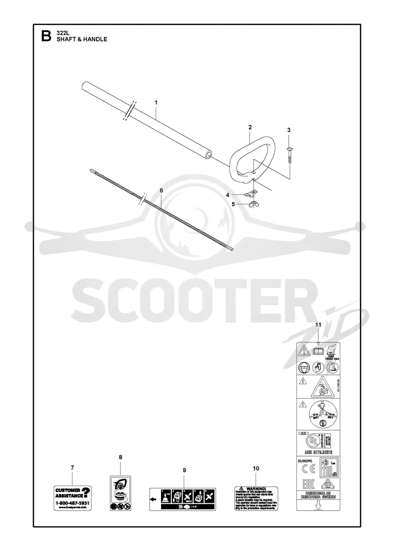 SHAFT & HANDLE