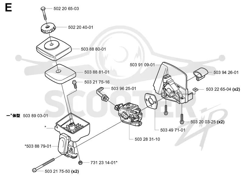 CARBURETOR & AIR FILTER