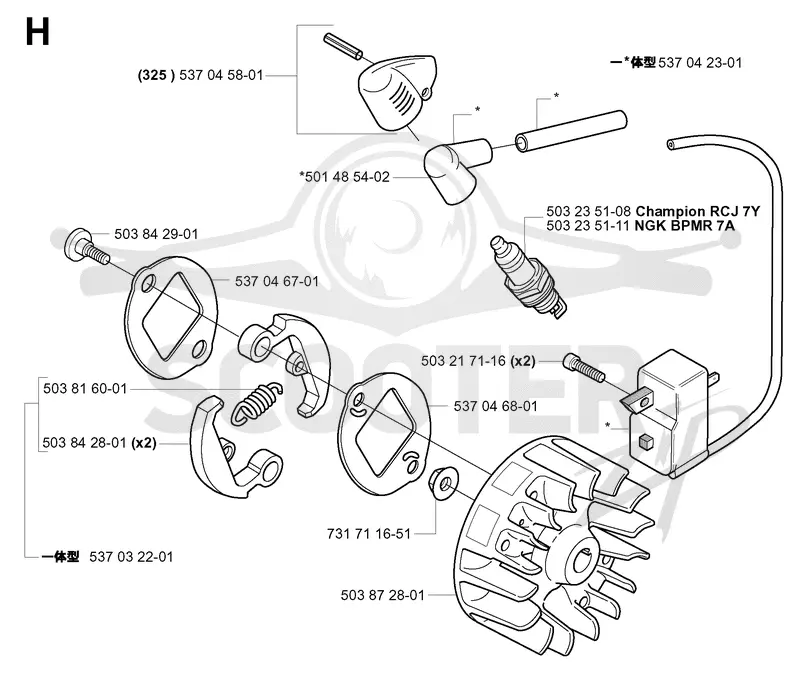 IGNITION SYSTEM & CLUTCH