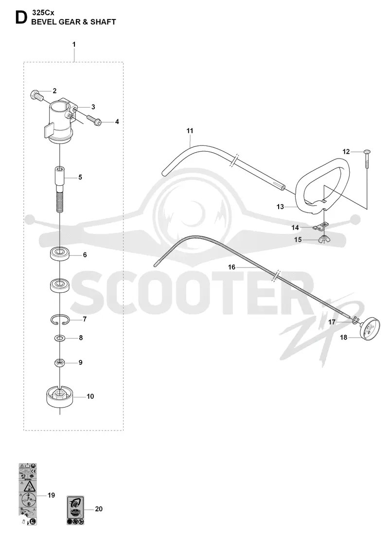 BEVEL GEAR & SHAFT