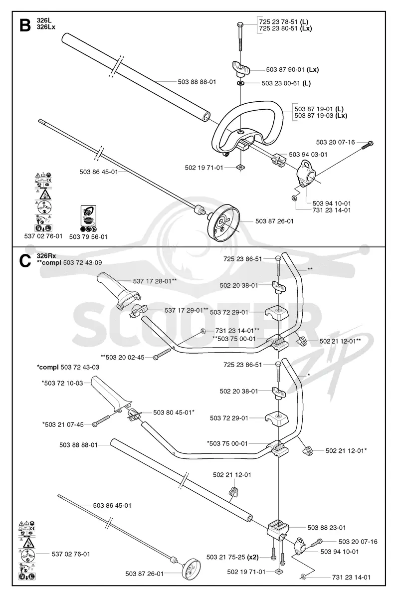 SHAFT & HANDLE