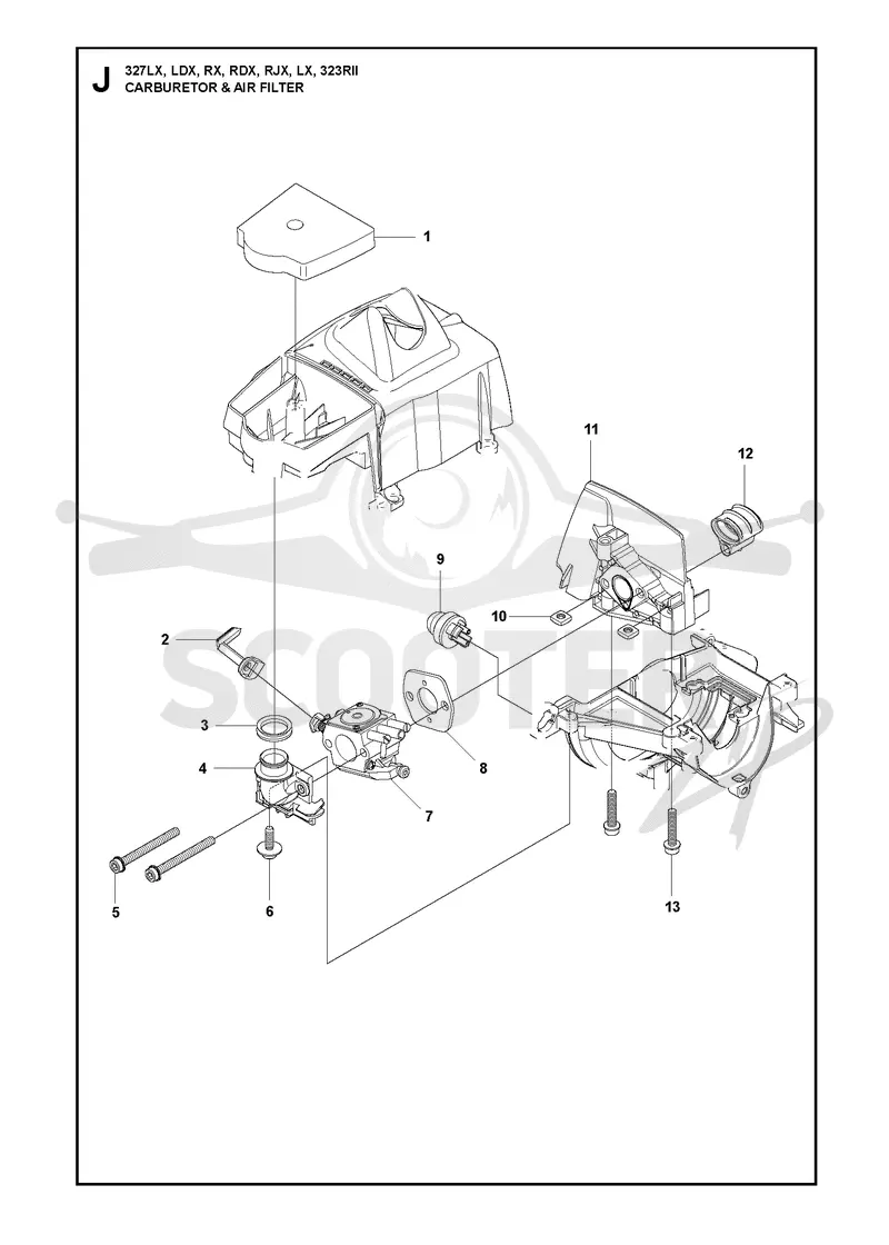 CARBURETOR & AIR FILTER