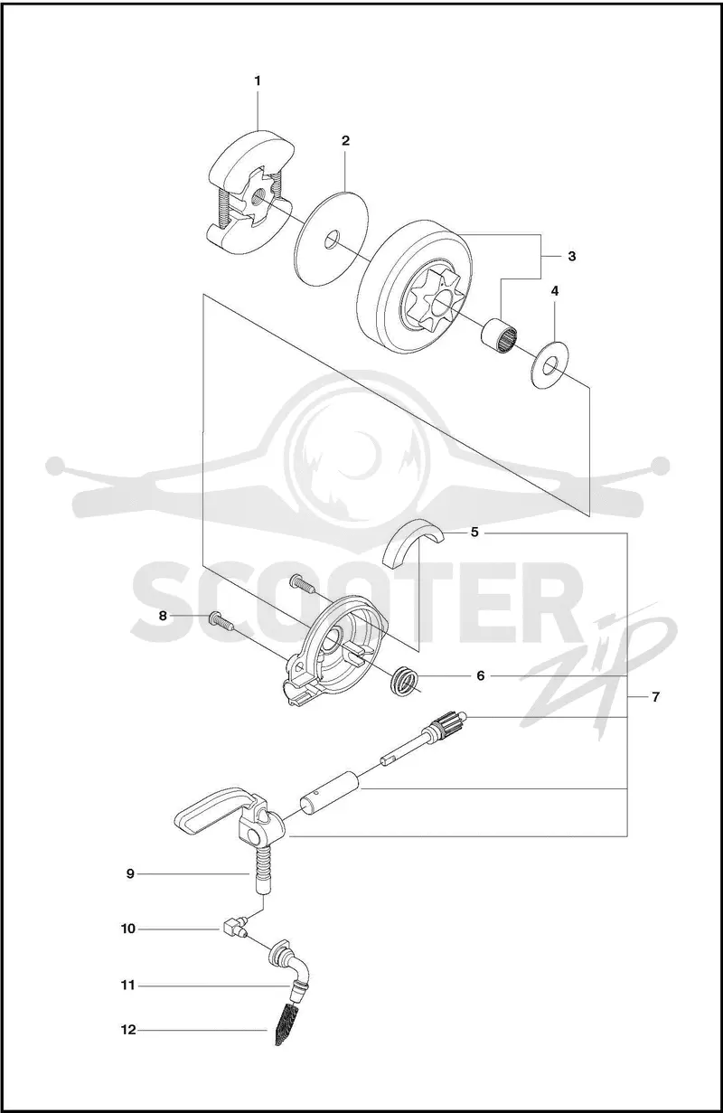 CLUTCH & OIL PUMP