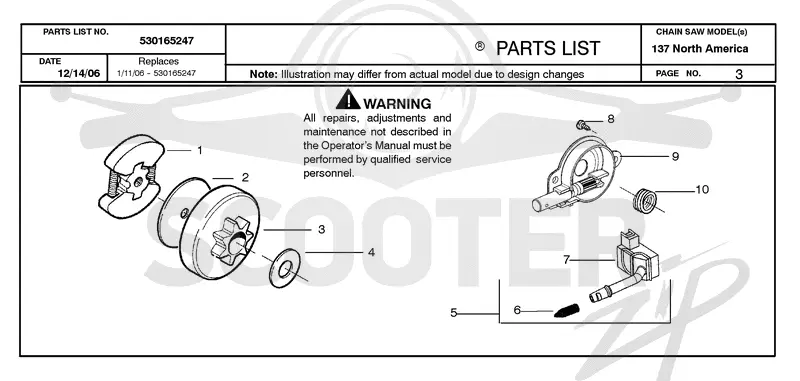 CLUTCH & OIL PUMP
