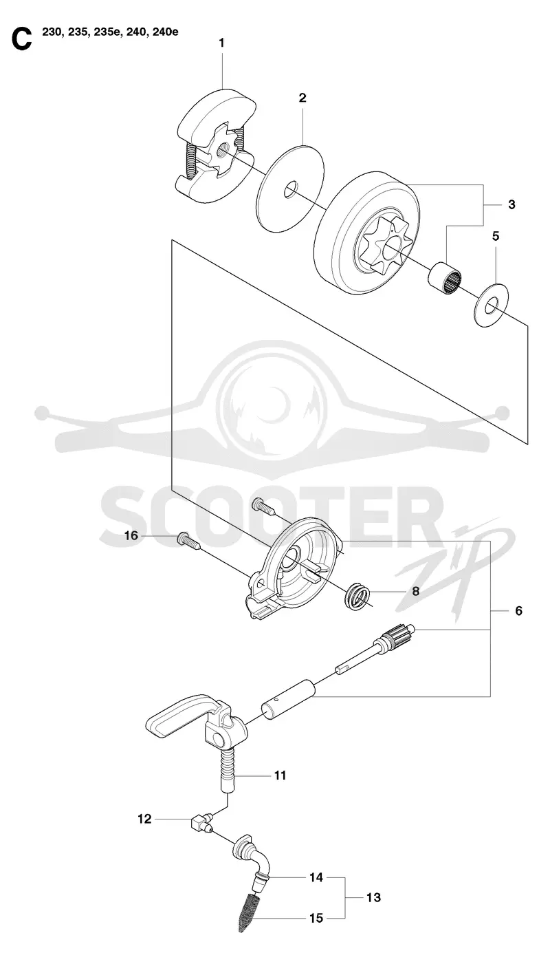 CLUTCH & OIL PUMP