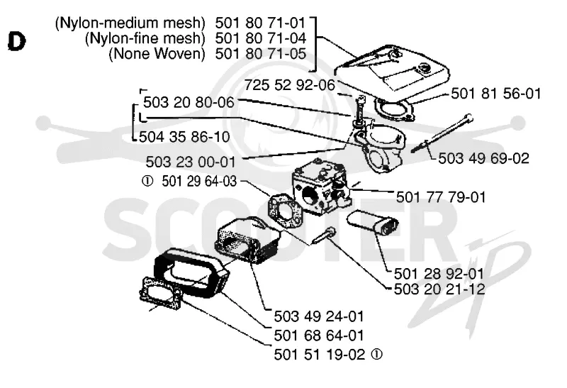 CARBURETOR & AIR FILTER