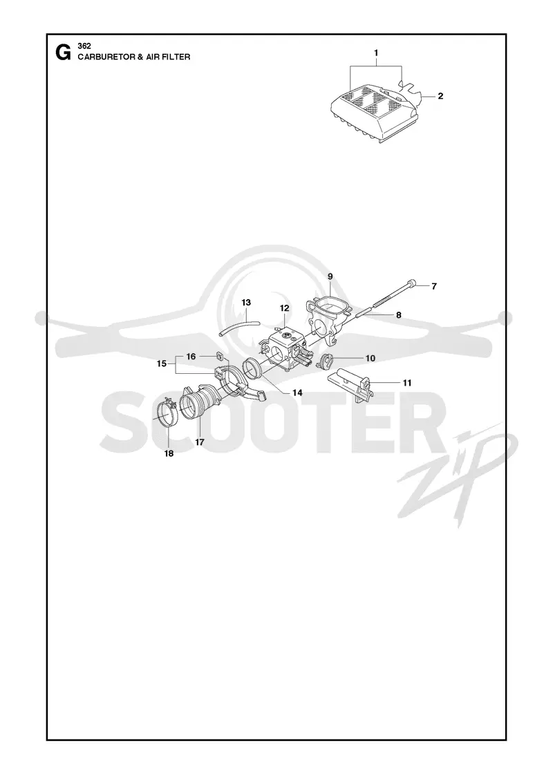 CARBURETOR & AIR FILTER