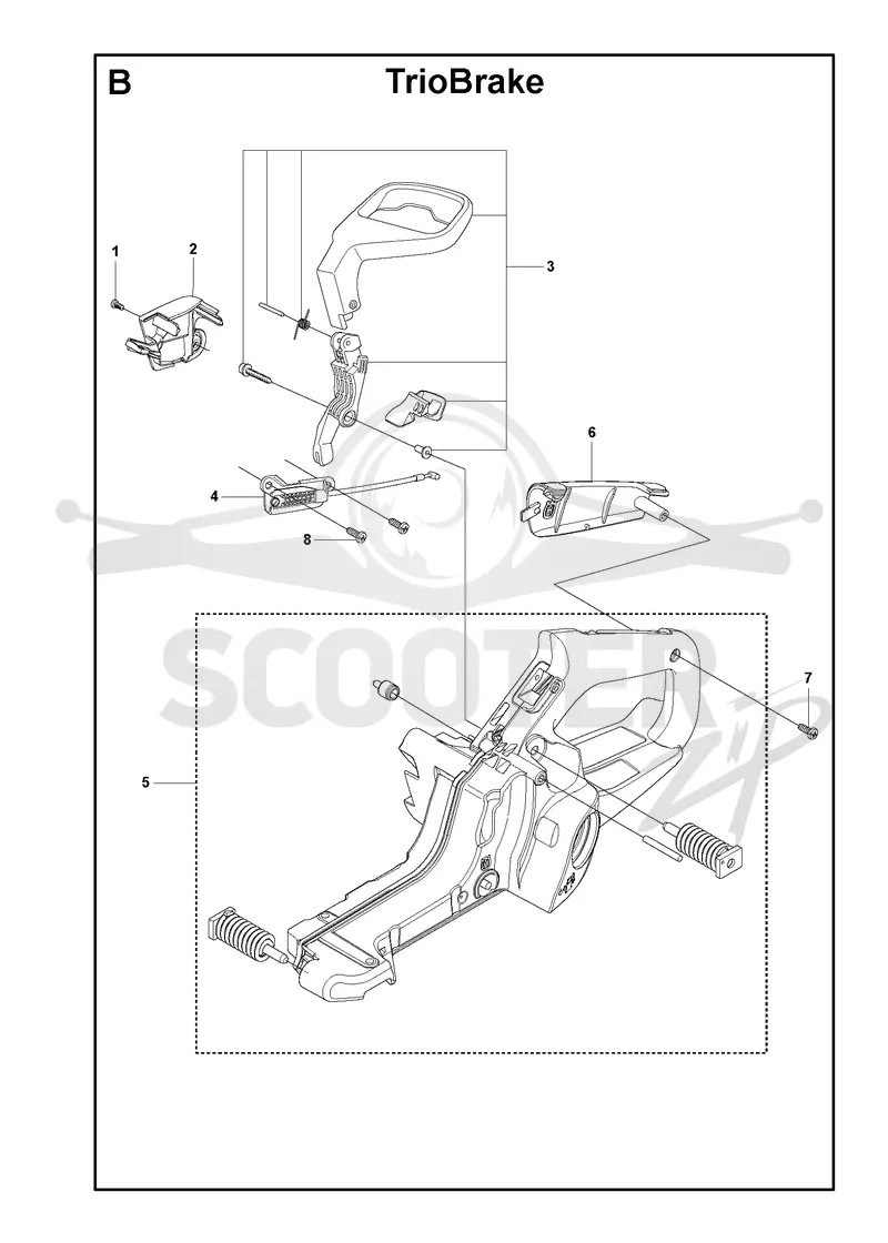 FUEL TANK & HANDLE