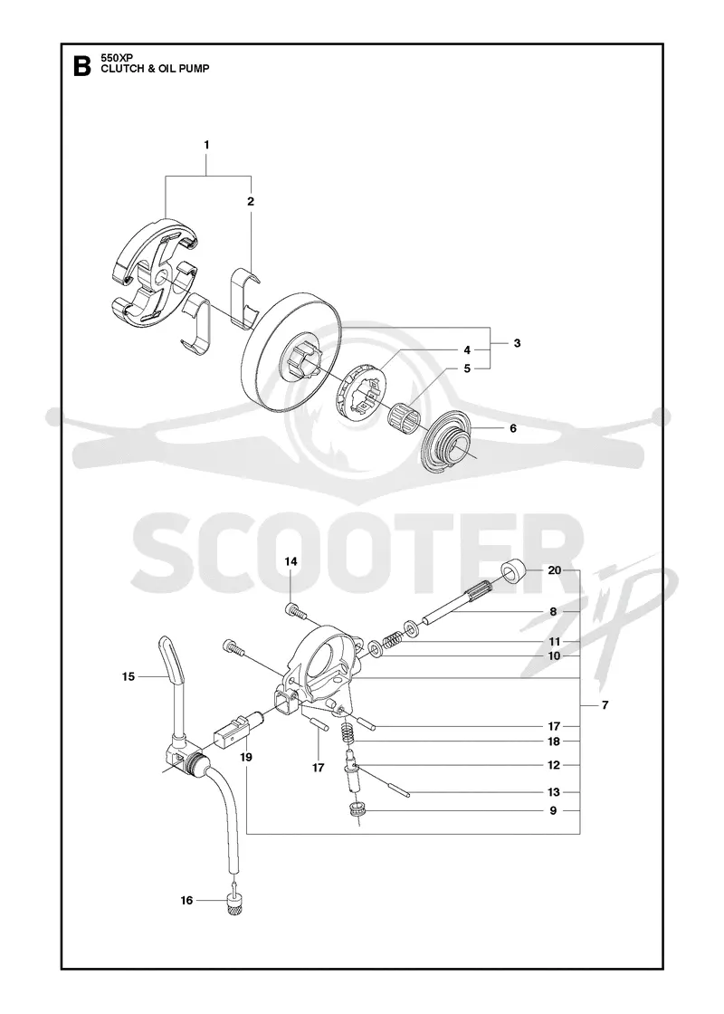 CLUTCH & OIL PUMP