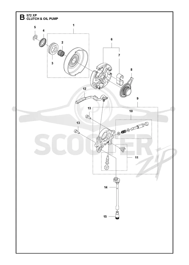 CLUTCH & OIL PUMP