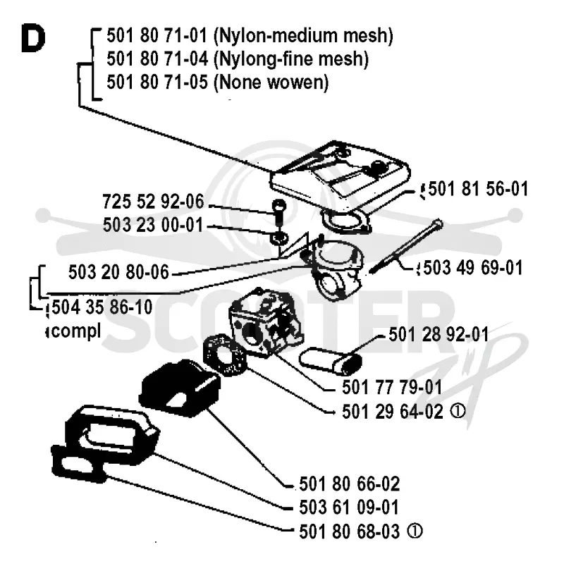 CARBURETOR & AIR FILTER