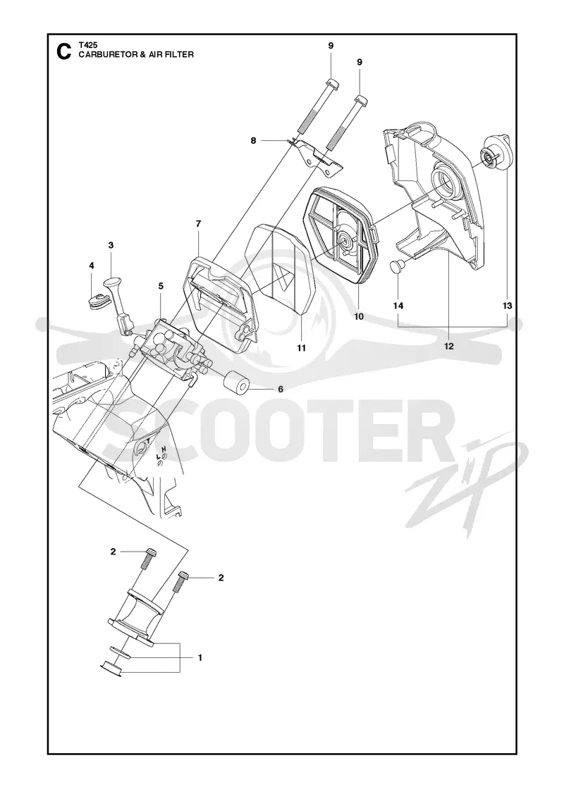 CARBURETOR & AIR FILTER