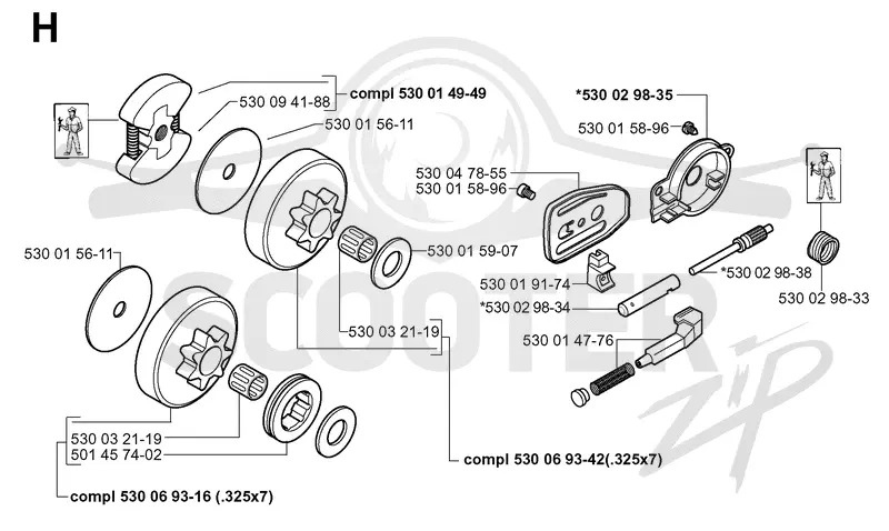 CLUTCH & OIL PUMP