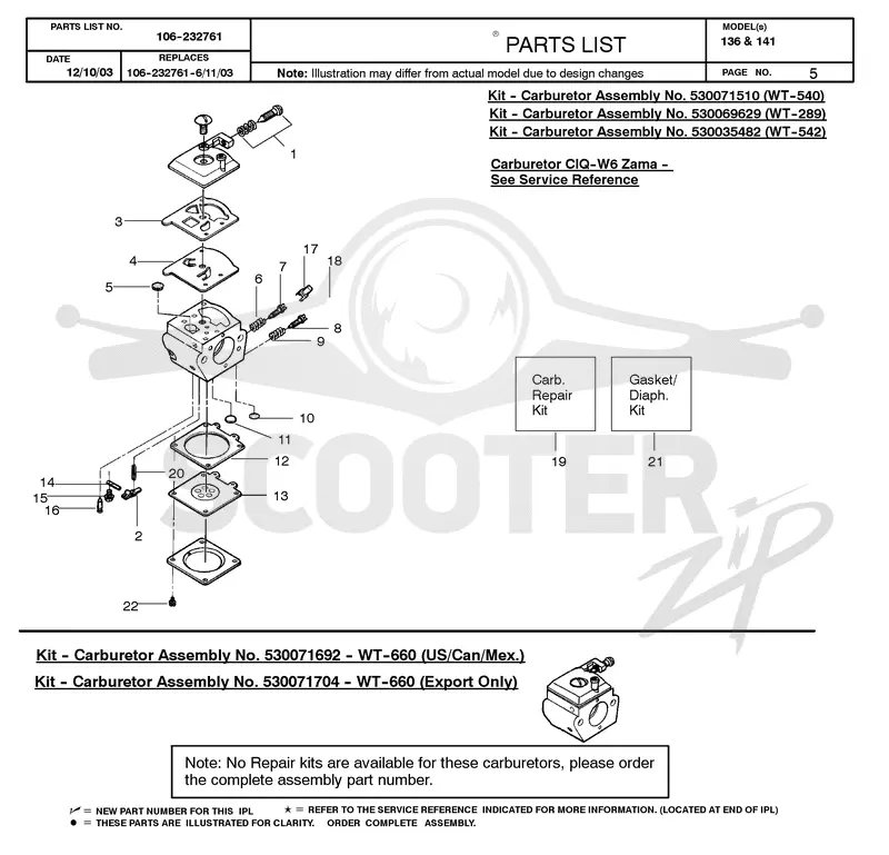 CARBURETOR DETAILS