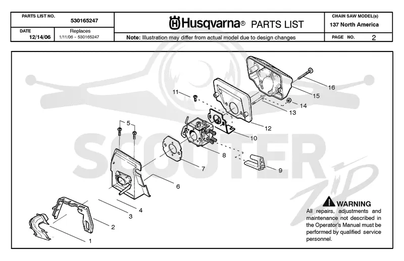 CARBURETOR & AIR FILTER