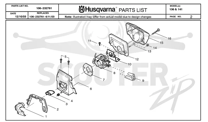 CARBURETOR & AIR FILTER