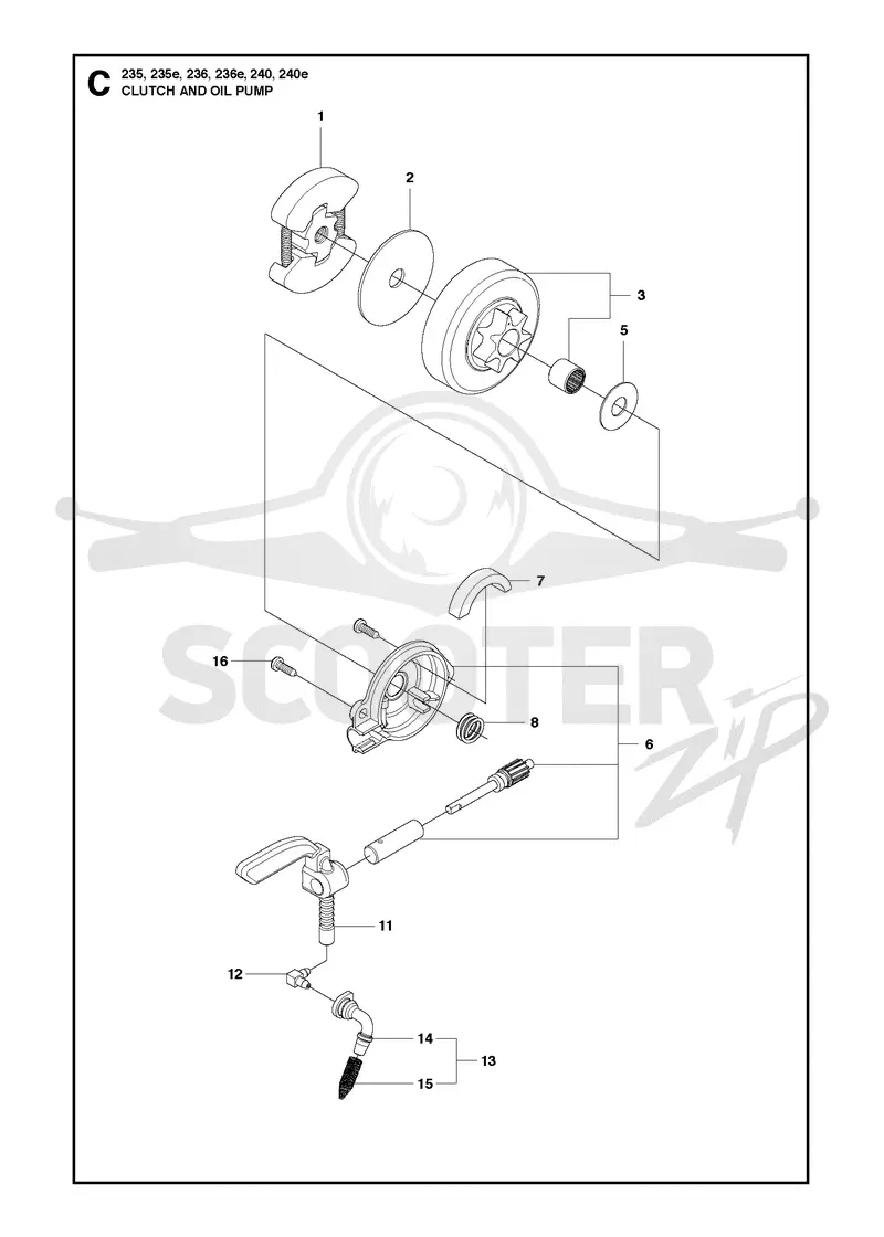 CLUTCH & OIL PUMP