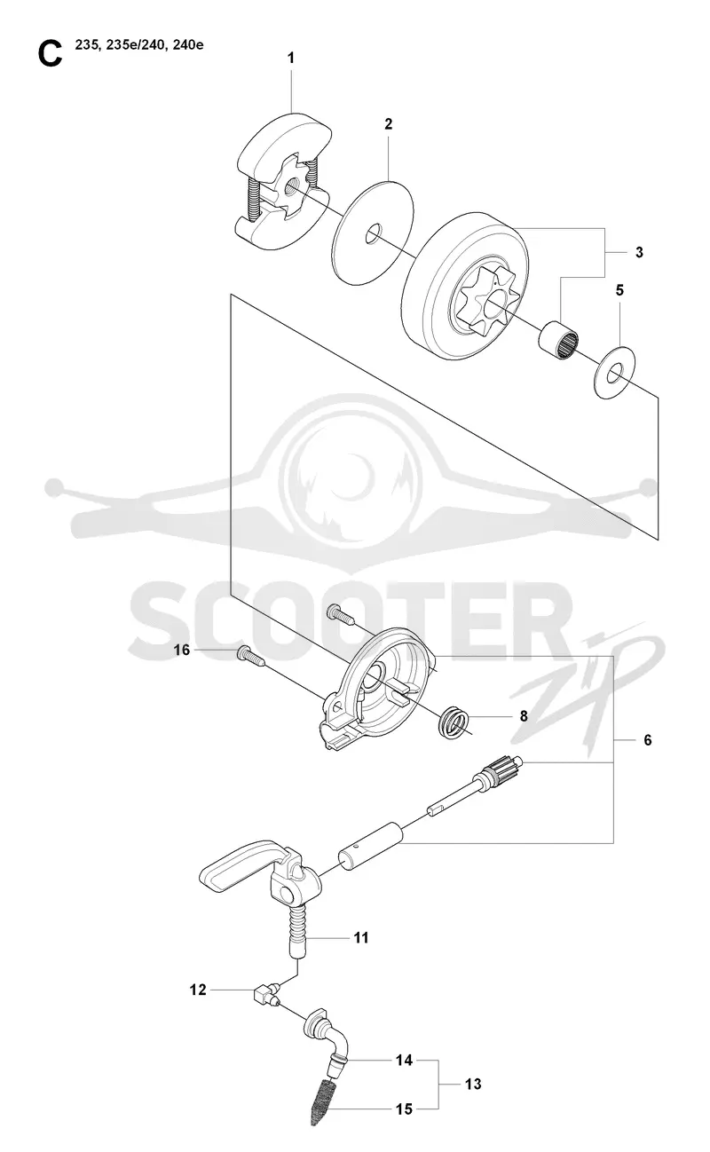 CLUTCH & OIL PUMP