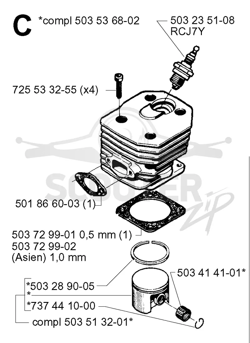 CYLINDER PISTON