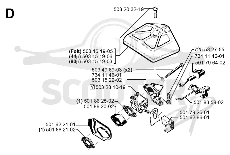 CARBURETOR & AIR FILTER