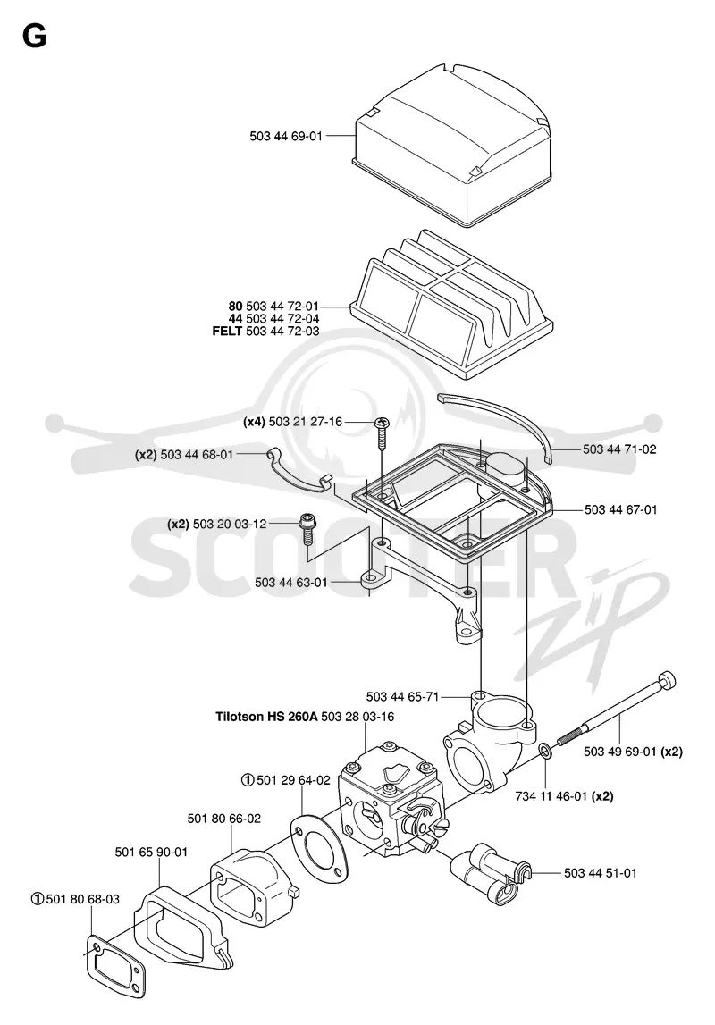 CARBURETOR & AIR FILTER