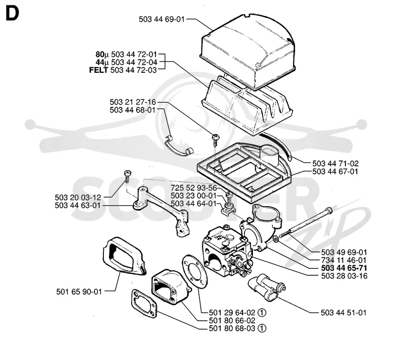 CARBURETOR & AIR FILTER