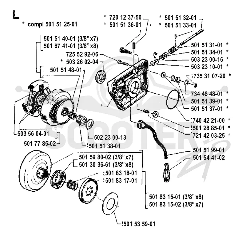 CLUTCH & OIL PUMP